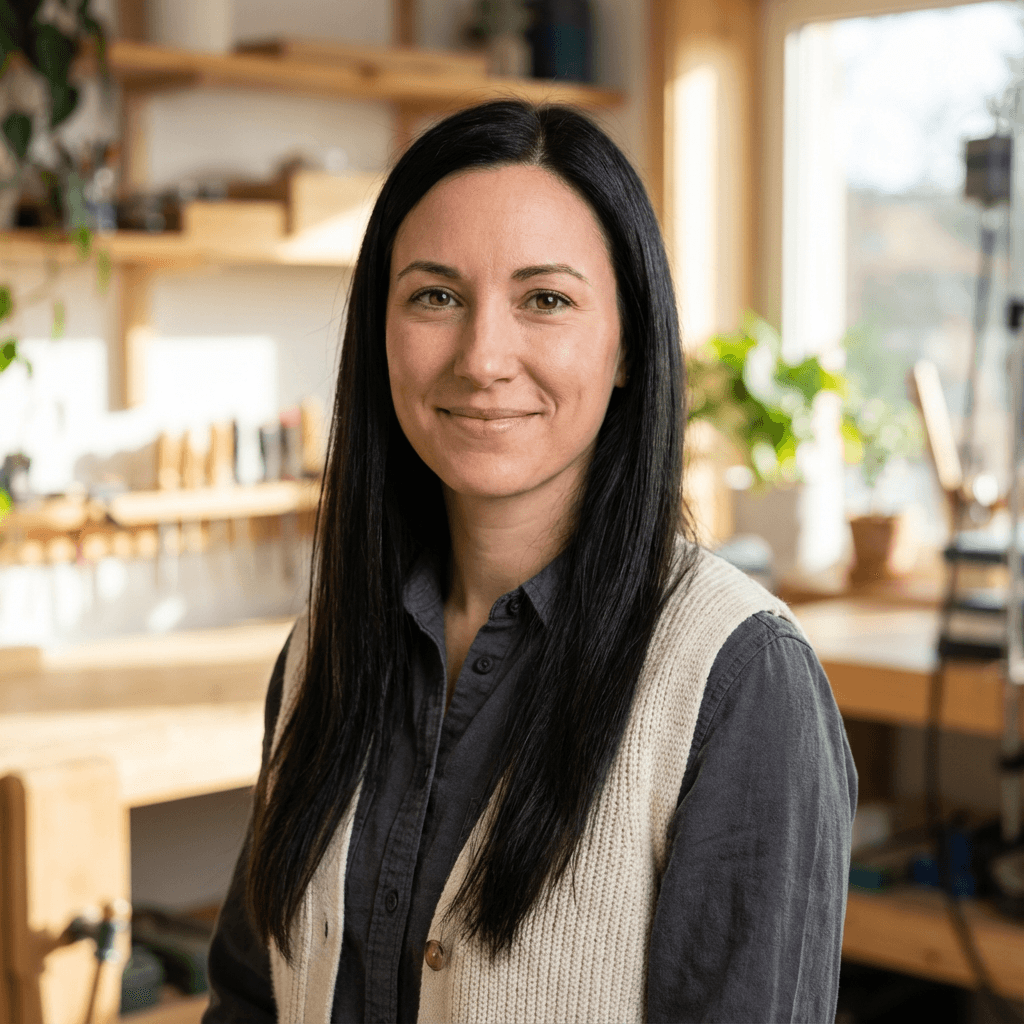 Sarah Thompson, roofing business owner